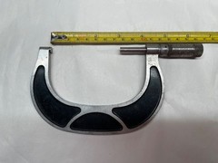 Vintage Geo Scherr Co. Outside Micrometer 3” – 4” New York USA