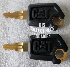 (2) CATERPILLAR CAT MACHINE IGNITION KEYS 5P-8500, 5P8500