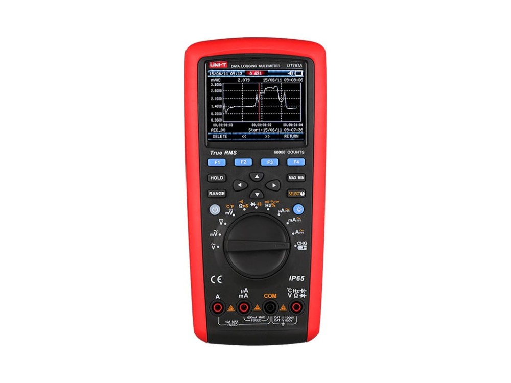 UNI-T UT181A – True RMS Datalogging Multimeter (AC/DC 1000V, 10A, 20k Data