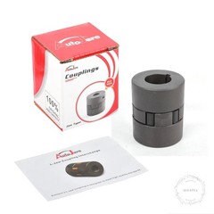 1/2″ to 7/8″ L075 Flexible 3-Piece L-Jaw Coupling Set & Buna-N NBR Rubber Spider
