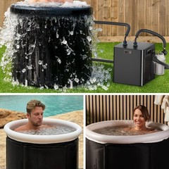 Pro Water Chiller Cold Plunge Ice Bath Chiller Cooler with Built Filter and Pump