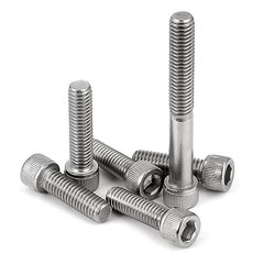 M6-1.0 x 40mm Socket Head Cap Screws Metric, Allen Socket Drive, Stainless St…