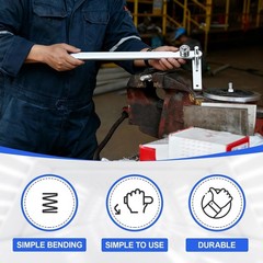 Compact Desktop Rebar Bender – Efficient Tool for Aluminum & Copper Rod Bending