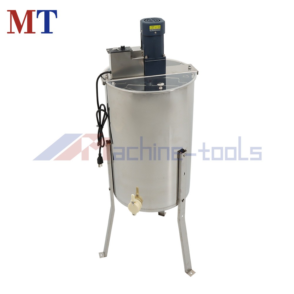 Stainless Steel 1300RPM 2/4 Frames Electric Honey Extractor Beekeeping Equipment