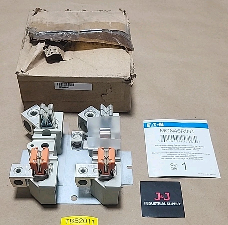 *NEW SURPLUS* Eaton MCN46RINT Replacement Meter Socket Jaw Assembly + Warranty!