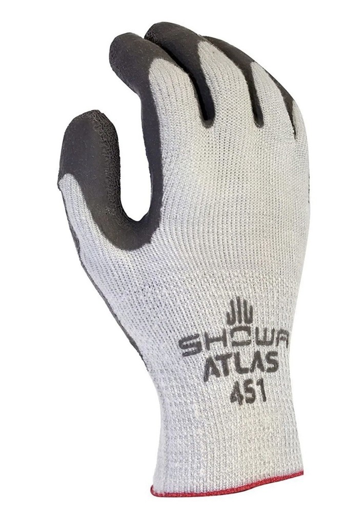 SHOWA ATLAS 451 THERMA FIT INSULATED GLOVES 6 PAIRS MEDIUM (2B)