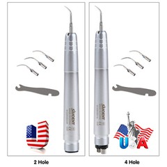 Dental 1:5 Fiber Optic LED Electric Contra Angle/ Air Scaler Handpiece