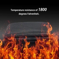 Large 4′ x 6′ x 3mm Welding Blanket Plumbing Shield Heat Slag Carbon Fiber Cloth