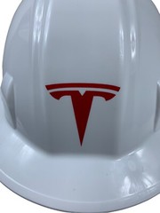 Tesla Pyramax Safety Hard Hat Size 6.5″-8″ White ANSI Type 1 Class E,G & C