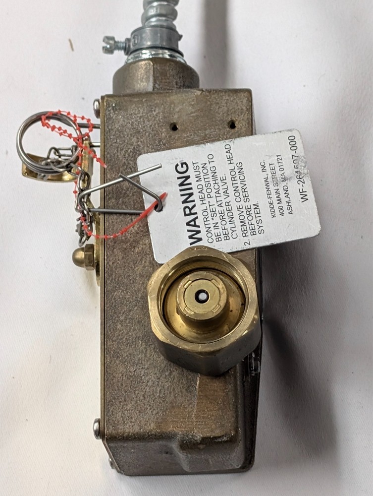 Kidde Fenwal 890181 Electric Control Head WK-890181-000 24VDC CO2 Fire Suppress