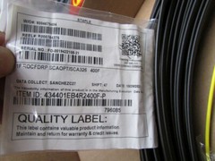 400′ Corning Fiber Patch Cables Singlemode, OptiTap® to SC/APC 434401EB4R2400F-P