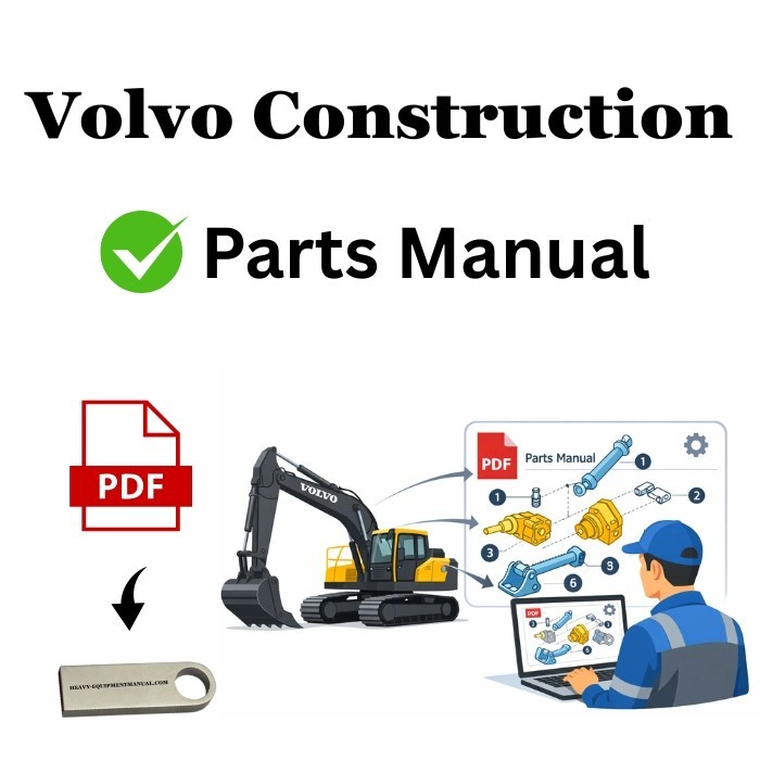 Volvo A40F Articulated Hauler Parts Manual 11001-99999 ON USB