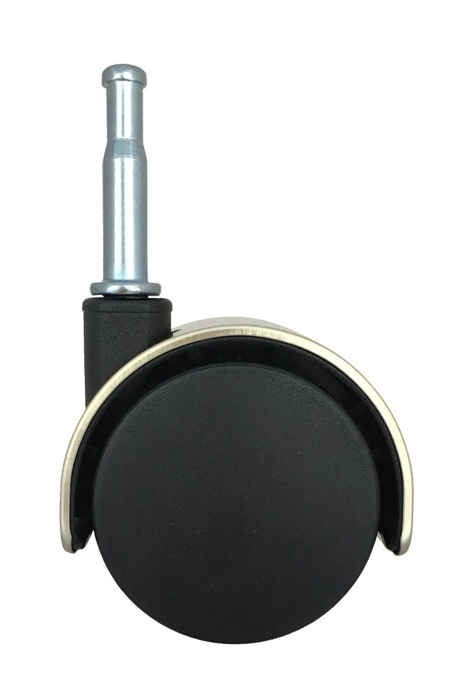 2’’ Brushed Brass Casters w/ Mounting Stem Insert | Set of 5 | S3207-5-1