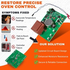 Temp Control Board w/Harness 00-913149 For Vulcan Hart ECO2D ECO4D HEC20 Ovens