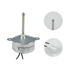 AC 12V Fiber Optic Color Wheel Motor CW/CCW 35mm Shaft Synchronous Motor Elec…