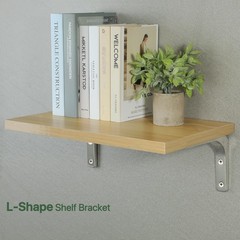 SAYAYO Heavy Duty Floating Shelf Brackets 8 Inch x 6 Inch, Stainless Steel Wa…