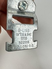 x(100) B-Line B2209 3/4″ 0.75″ TW&IMC .917-1.081 O.D. Conduit Hanger Strut Clamp