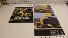 1990s CAT Heavy Equipment 20 BROCHURE LOT compact equipment