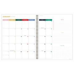 July 2026 – June 2027 Very Berry Large Weekly Monthly Planner