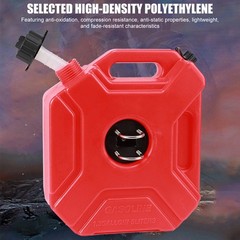 2X 5L Gas Fuel Tank Gas Can Oil Storage Can Fr ATV UTV Gokart Motorcycle Car SUV