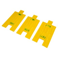 3Pcs For Wall & Floor Stamping Concrete Stamping Molds Concrete Texture Mats