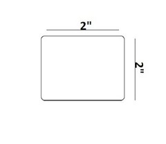 700/Roll 2″x2″ Compt Direct Thermal Shipping Labels for Zebra Eltron & Rollo