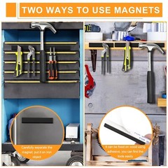 Durable Adhesive Neodymium Magnets – 12-Pack Heavy Duty for Home and Projects