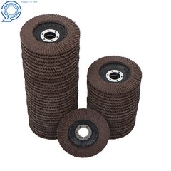 50 Pcs 4-1/2″ X 7/8″ Premium Zirconia Flap Disc Sanding Grinding 40 Grit Grey