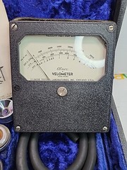 Alnor Series Velometer Type 3002 Air Velocity Flow Meter In Original Case 1956
