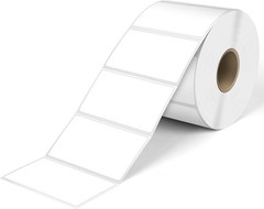 2.25″ x 1.25″ Direct Thermal Labels, Permanent Adhesive Barcode Address Label…