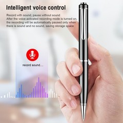 Mini Voice Recorder Pen Digital Activated Hidden Audio Dictaphone MP3 Player 32G