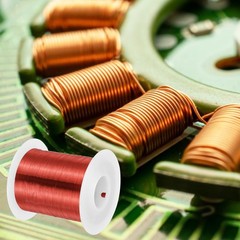 38 AWG Magnet Wire, 1 lb Magnetic Coil Wire, 155C(311F)