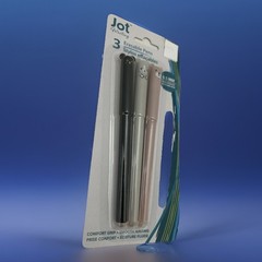Jot Writing 3 Erasable Medium Black Animal Themed Pens