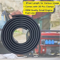 3/16 inch ID Fuel Hose Line for Small Engines Mini Bike ATV Gene Size: 3/16 ID
