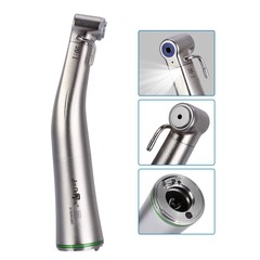 AZDENT Dental Fiber Optic LED 20:1 Implant Contra Angle Low Speed Handpiece