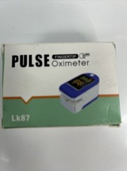 USA Color LED Finger tip Pulse Oximeter Blood Oxygen SpO2 Monitor LK87 USA.