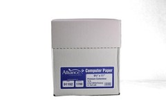 Continuous Computer Paper 9.5″x11″ L&R Perf Blank 2-Pt White/Canary, 1700Sheets