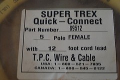 NEW TPC 89512 12′ SUPER TREX QUICK CONNECT
