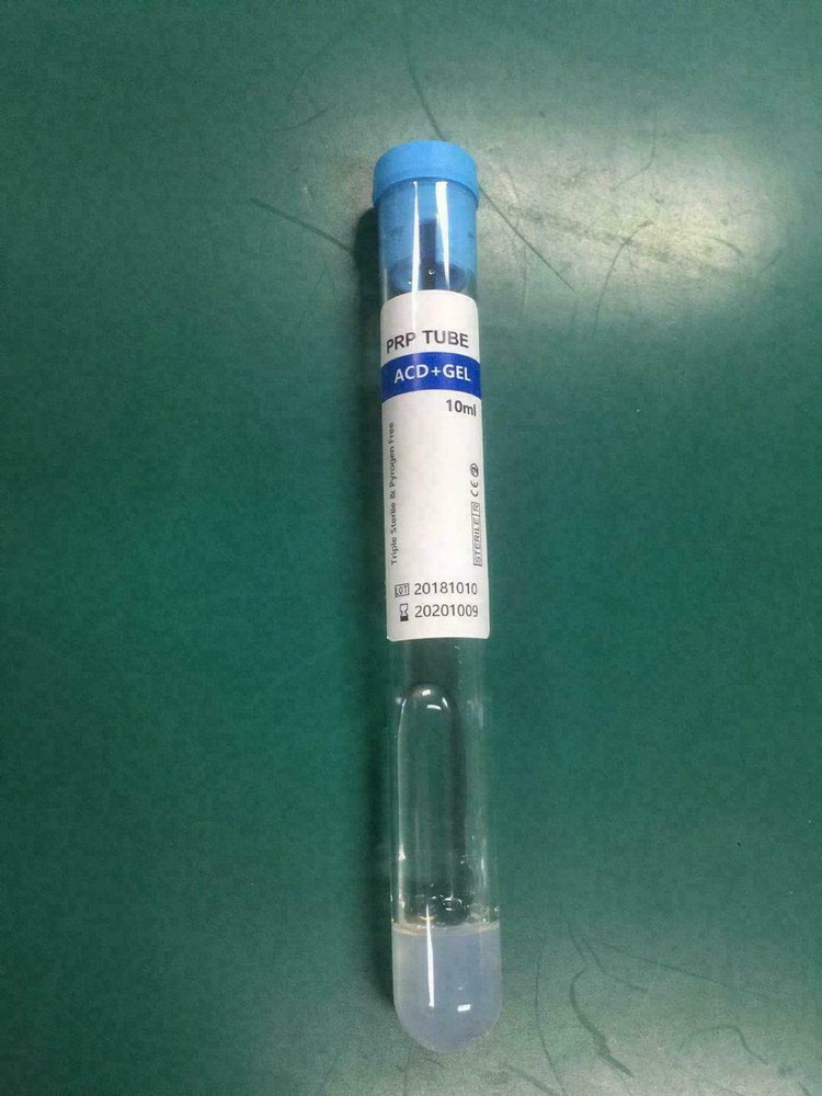 PRP Tubes ACD Solution A and Gel 10 mL 10 Tubes Long expire