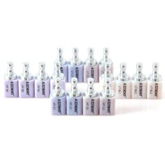 5Pcs/Box Dental C14 Glass Ceramic Lithium Dislicate Blocks CAD Cerec LT/HT