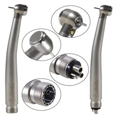 Dental Fiber Optic E-generator LED High Speed Handpiece Turbine 2/4Hole ASkeadnt