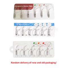 6Pcs G1 -G6 Scaling Tips for EMS Woodpecker Dental Ultrasonic Scalers Handpiece