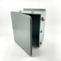 BUD Industries NEMA 4X Steel Industrial Control Panel Enclosure, 17.5″x15″x11″