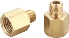 3/8″ NPT Female to 1/4″ NPT Male Brass Pipe Fitting Reducer Adapter, 2 PCS | Thr