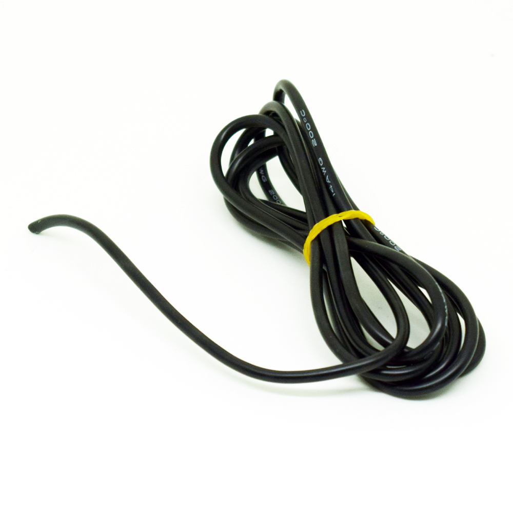 4 Meter 14AWG Flexible Soft Silicone Wire Tin Copper RC Electronic Cable 8Color