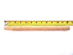 Timber Frame Pegs, Wooden Dowel Pins, Tapered, White Oak, 31/32″ x 12″; 200/box