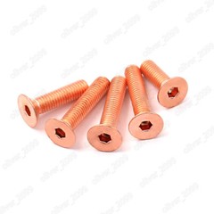 99,9% Reiner Kupfer DIN7991 Senkkopfschrauben mit Innensechskant M3 M4 M5 M6 M8