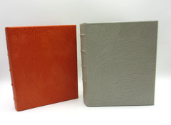 Address Book Leather Hardcover 6 Ring Binder Graphic Image GRAY Swirl