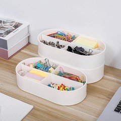 Large Cord Organizer Box with Lid Plastic Cable Storage Case with 20pcs Wire NEW