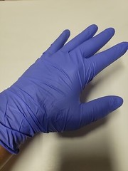 Adenna Indigo Nitrile Disposable Exam/Medical Gloves 3 Mil, Large 100 Gloves